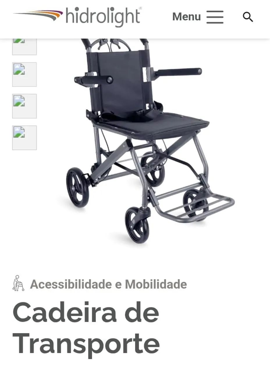 Vendo cadeira de rodas - Foto 2