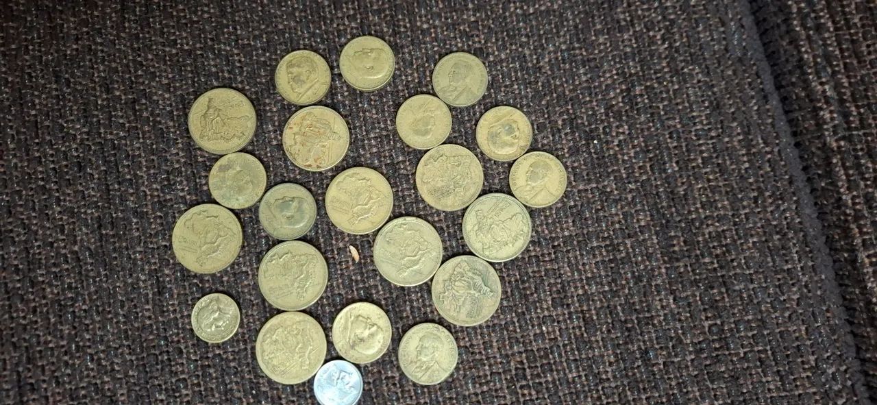 Moedas antigas 