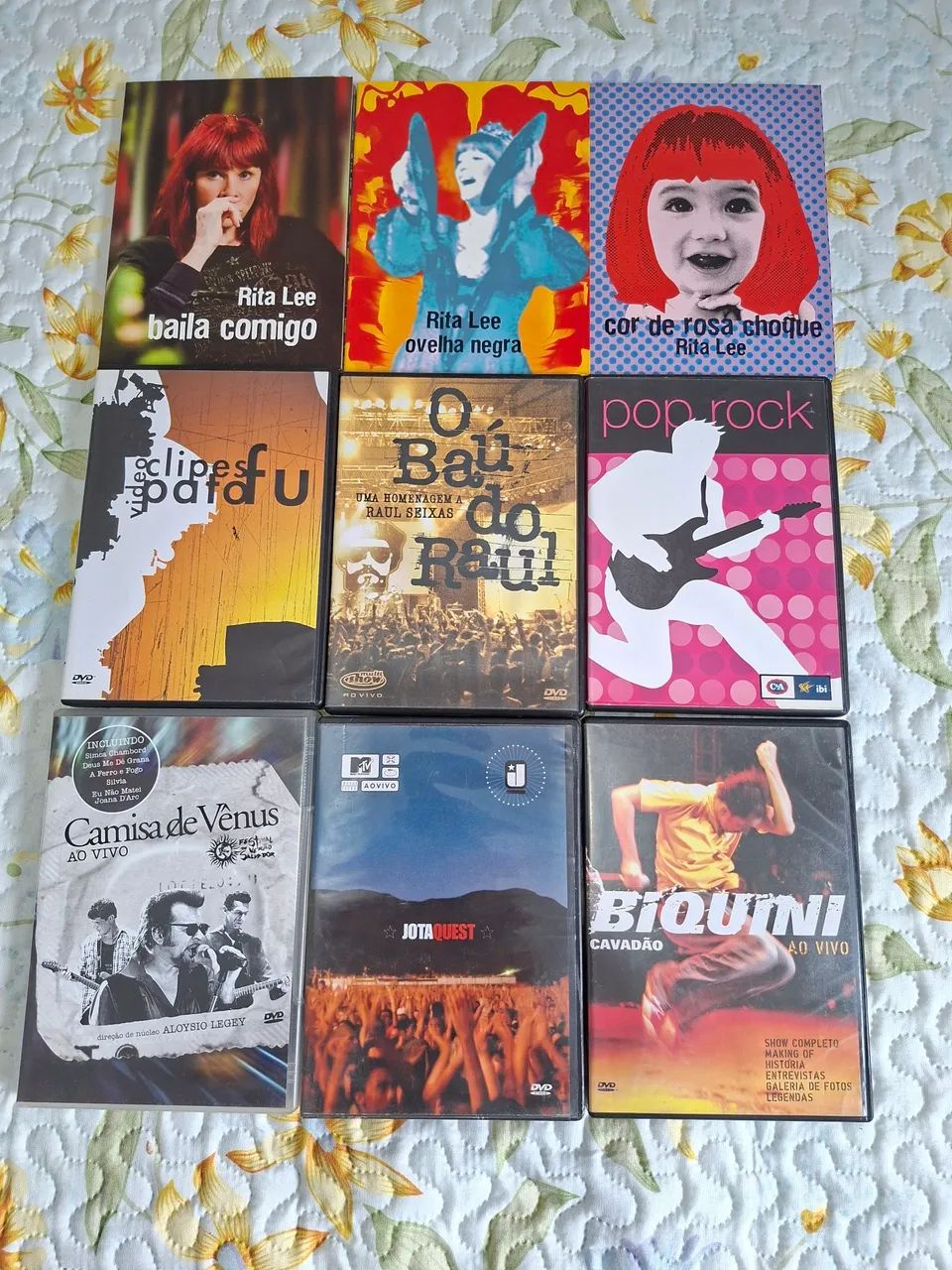 33 DVDs de pop e rock nacional 15 reais cada. - Foto 2