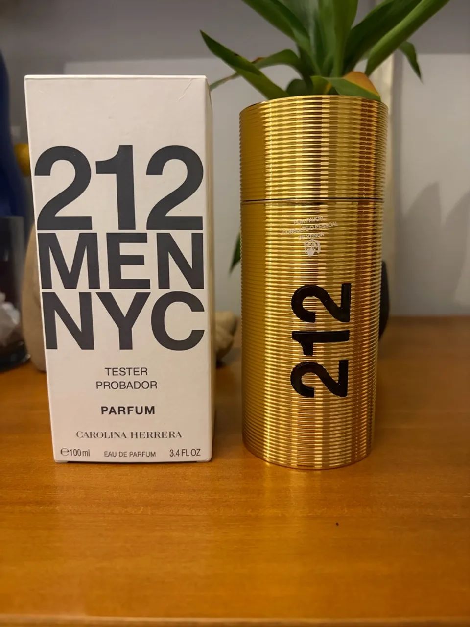 212 men NYC PARFUM 100ml tester - Beleza e Cuidados Pessoais