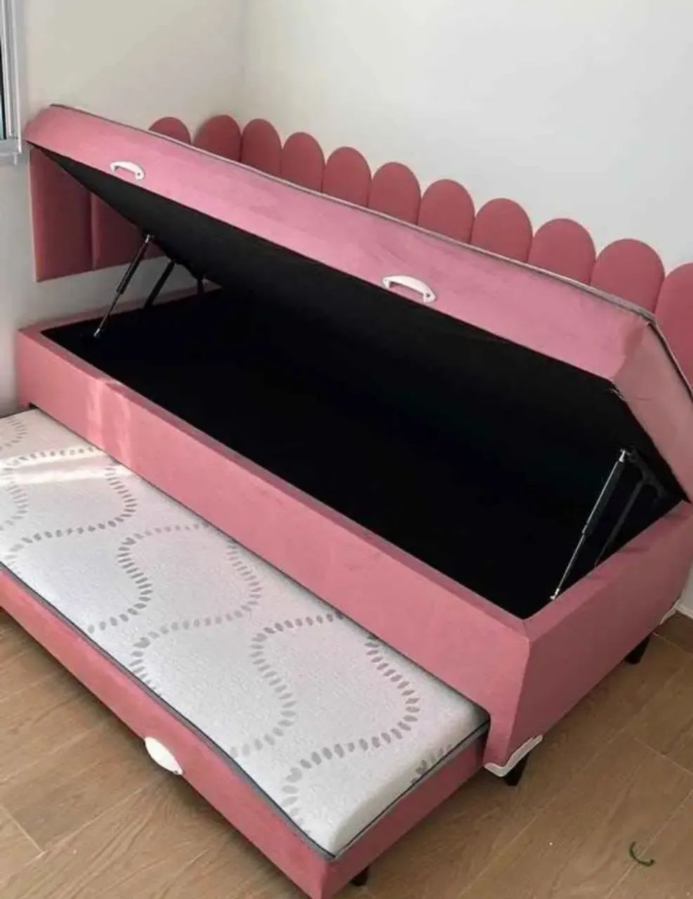 CAMA BAU COM AUXILIAR SOLTEIRO FRETE GRÁTIS 
