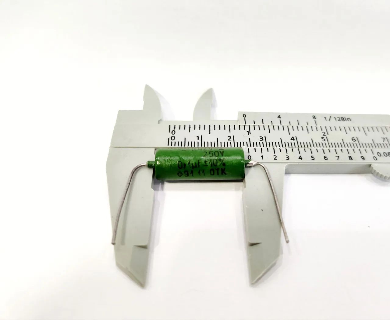 2 Capacitores K42Y-2 160V 0.1uF (100nF) Russia<br> - Foto 2