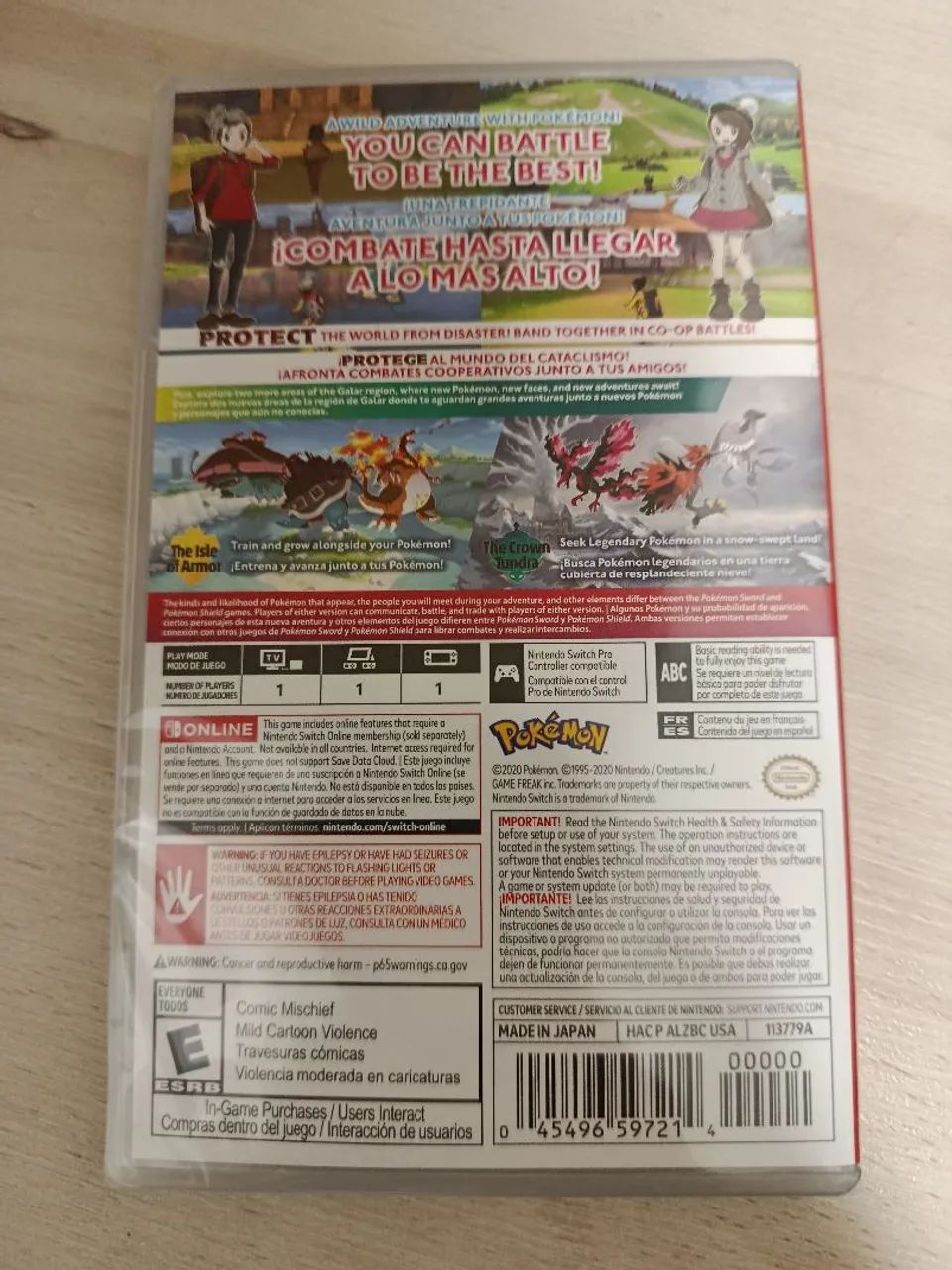 Pokémon Shield com DLC - Lacrado  - Foto 4