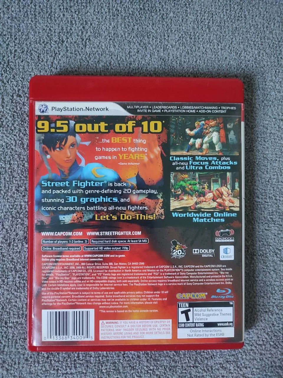 Street Fighter 4 PS3 - Jogo Street Fighter 4 PlayStation 3 - Foto 6