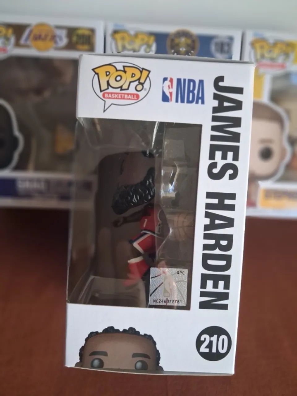 Funko Pop James Harden #210 NBA Original Com Caixa - Foto 2