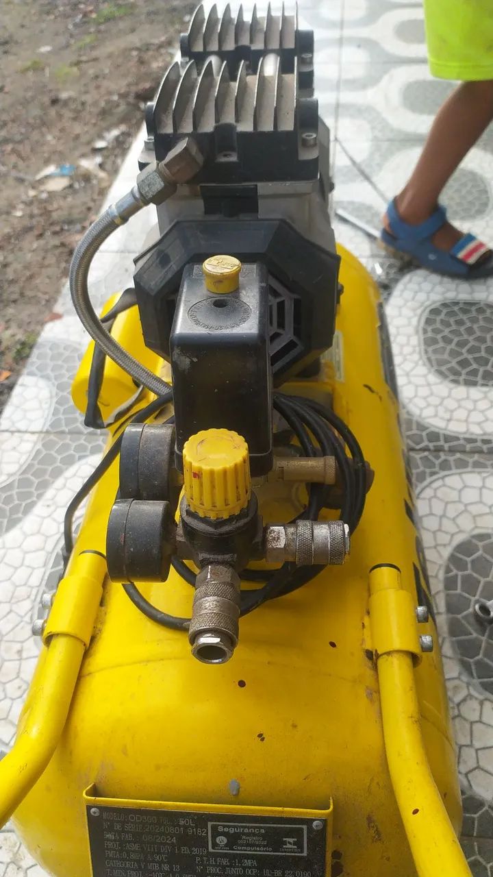Compressor de ar 220v elétrico  - Foto 2