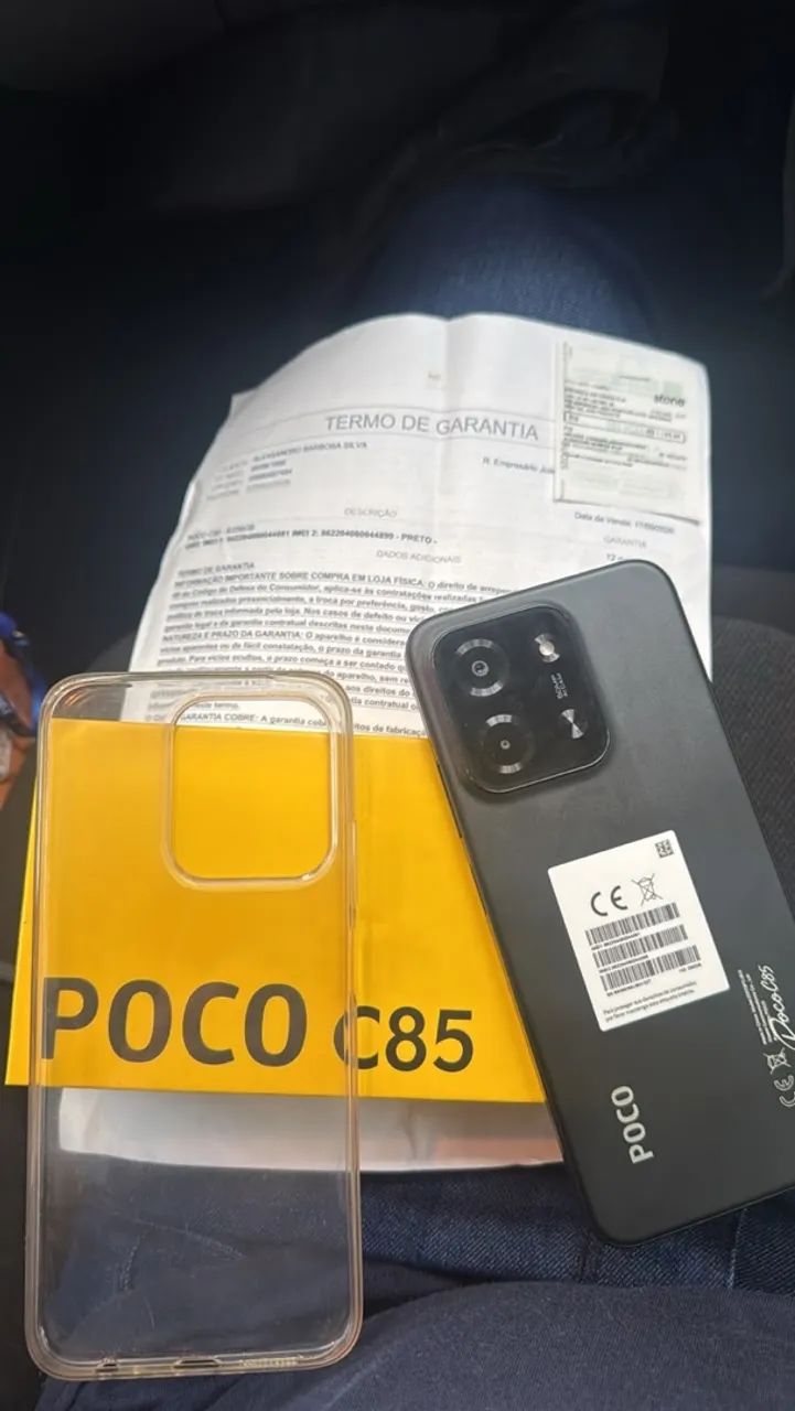 Poco c85 NFC 256gigas 1 mês de uso 