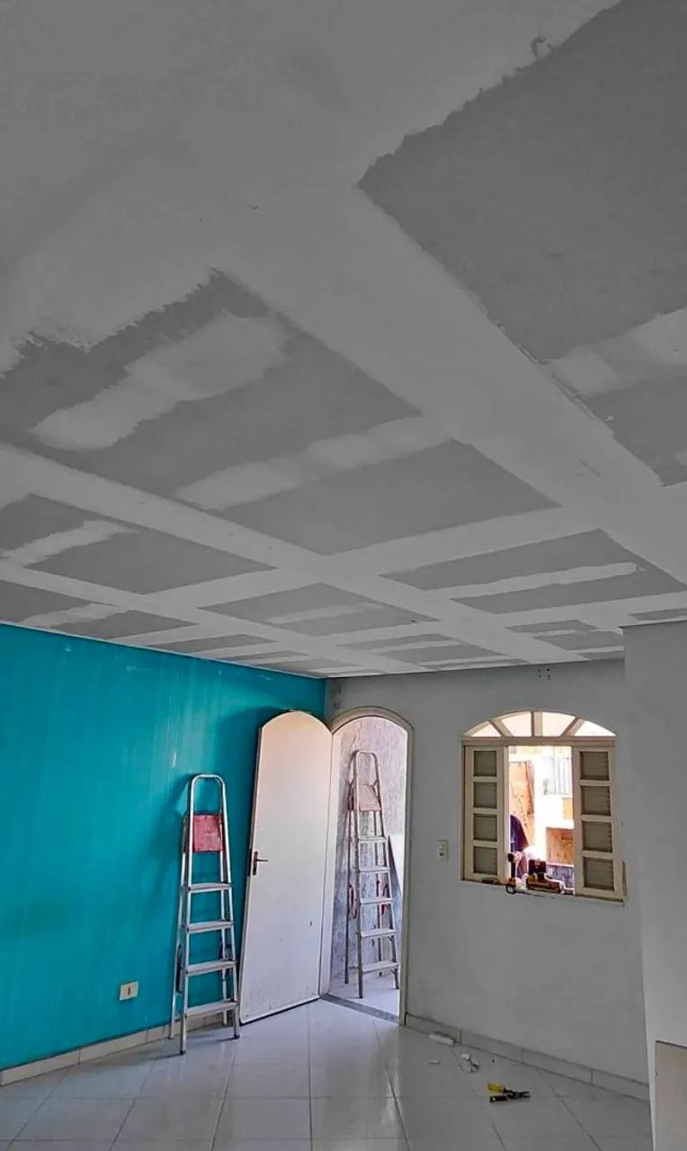 Forros e paredes drywall 