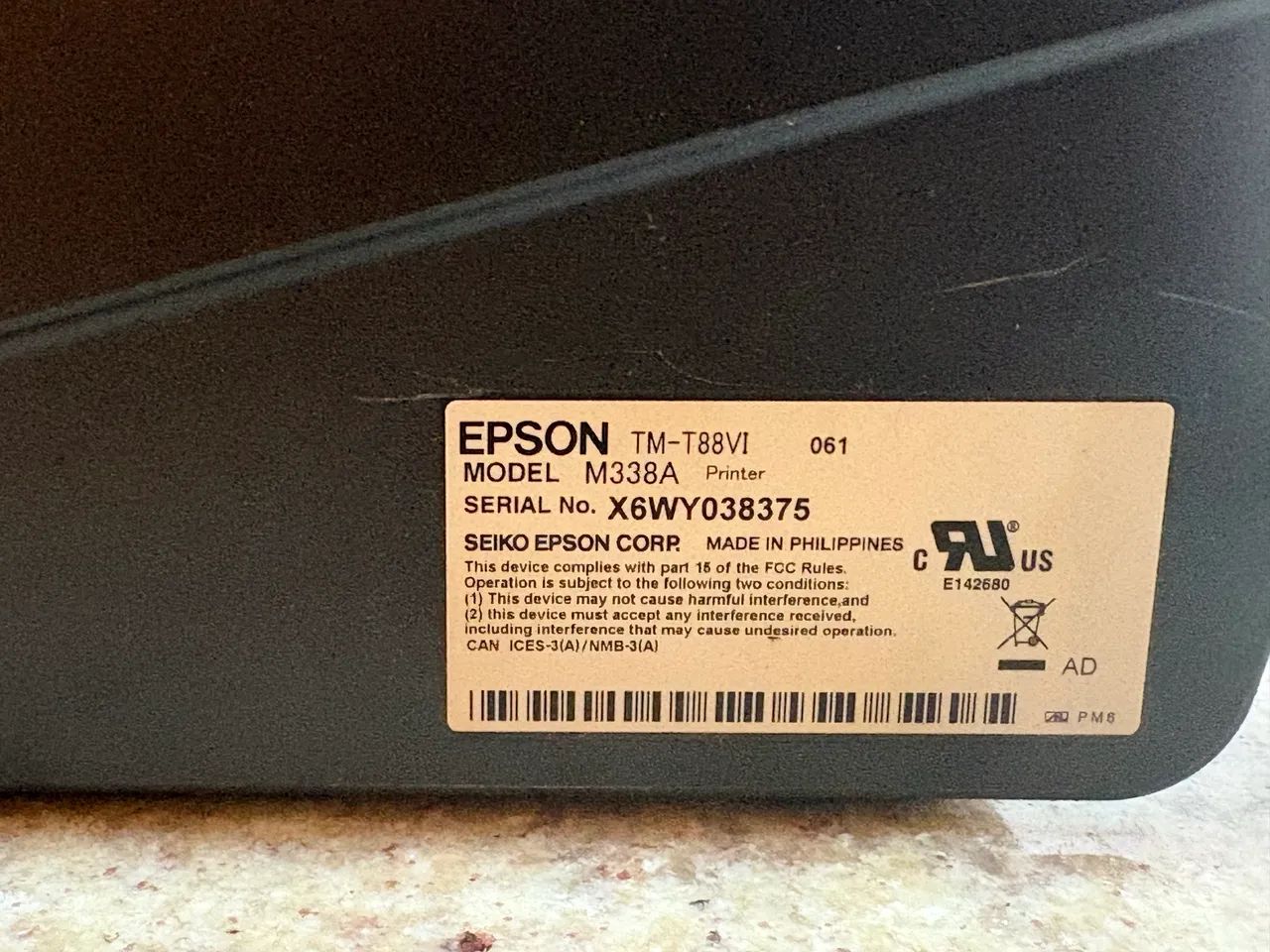 Impressora Térmica EPSON TM-T88VI muito pouco usada - Foto 3