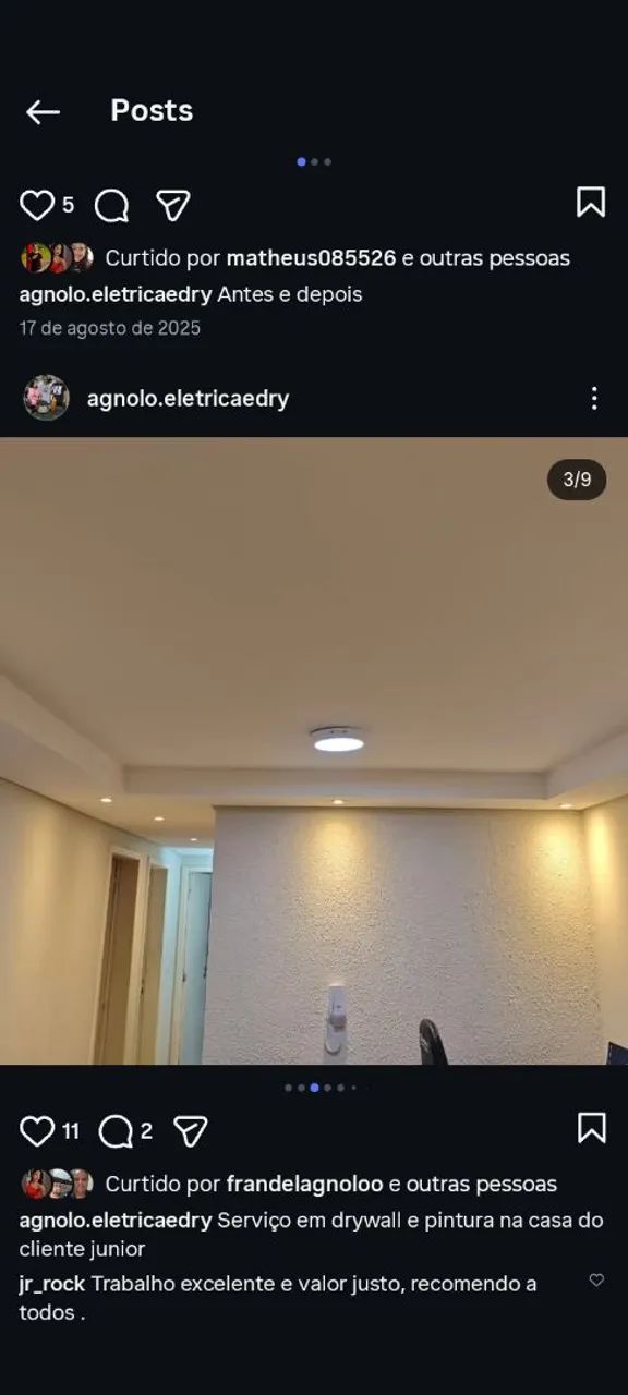 Serviço em drywall e elétrica  - Foto 2