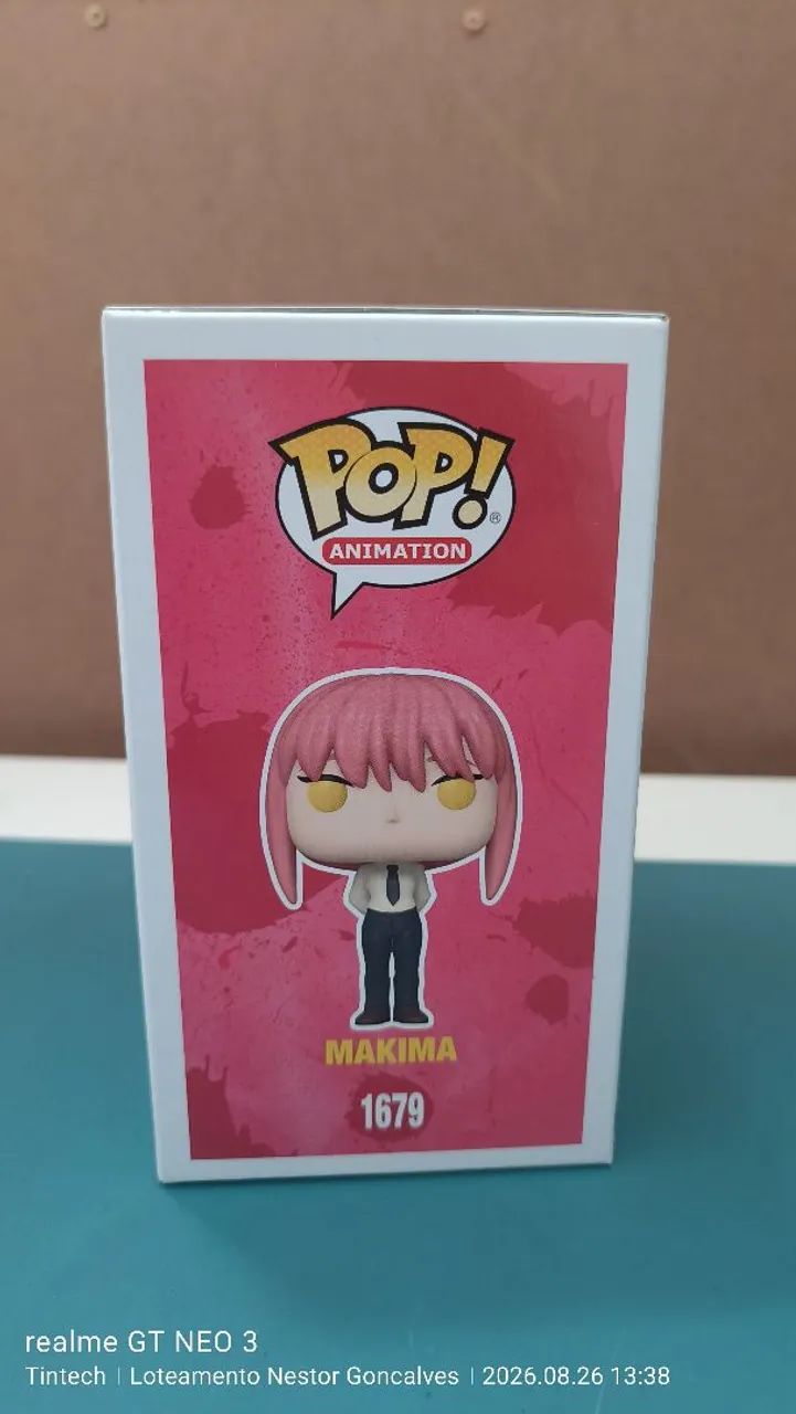 Funko Pop Makima #1679 Chainsaw Man Vaulted Original Lacrado - Foto 4