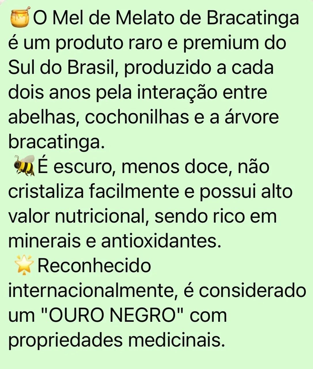 Mel de Melato de Bracatinga 1kg - Foto 5