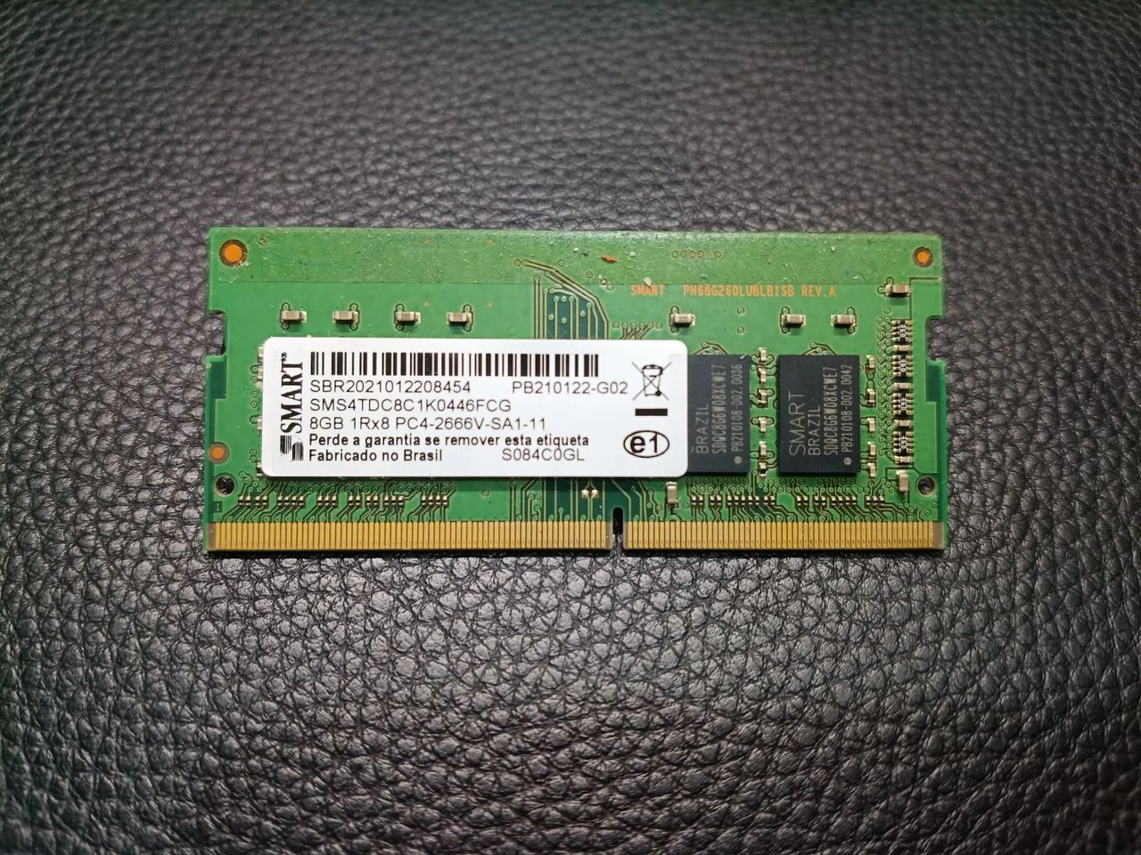 Memória RAM Smart 8GB 2666MHZ 