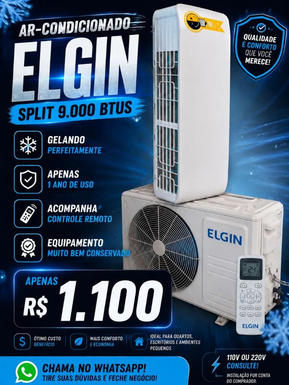 Ar condicionado Elgin