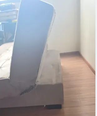 Sofa Cama marrom 1,80 - Foto 2