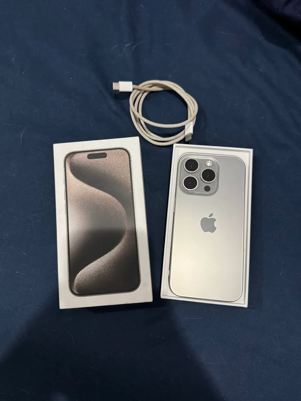 IPHONE 15 PRO - 128GB - CINZA TITANIUM - Celulares e Smartphones