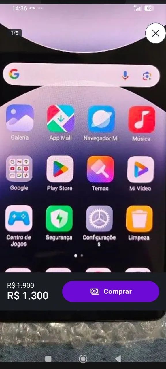 Vende redimir note 14 de 256 GB 8 + 4 de ram - Foto 2
