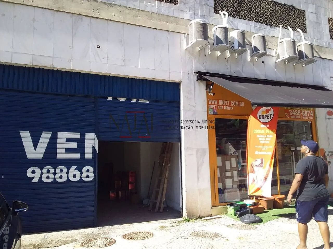 Vendo excelente espaço comercial no Cosme Velho - 100 M do bondinho