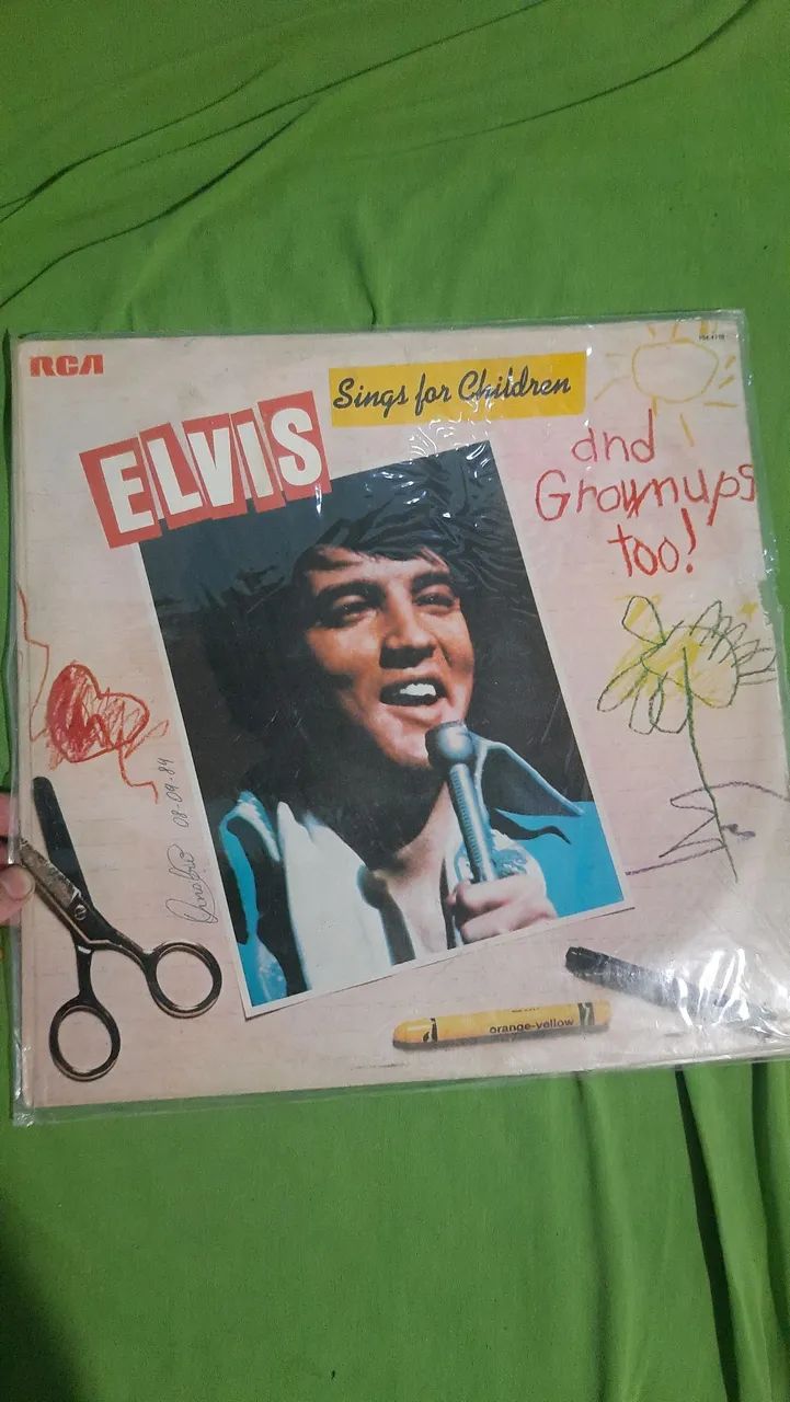 Lp vinil Elvis Presley Sing for child