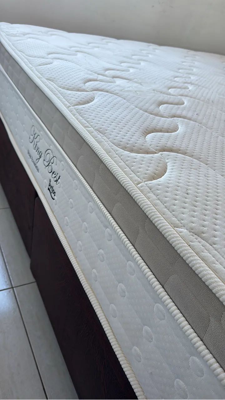 Vendo cama king usada - Foto 4