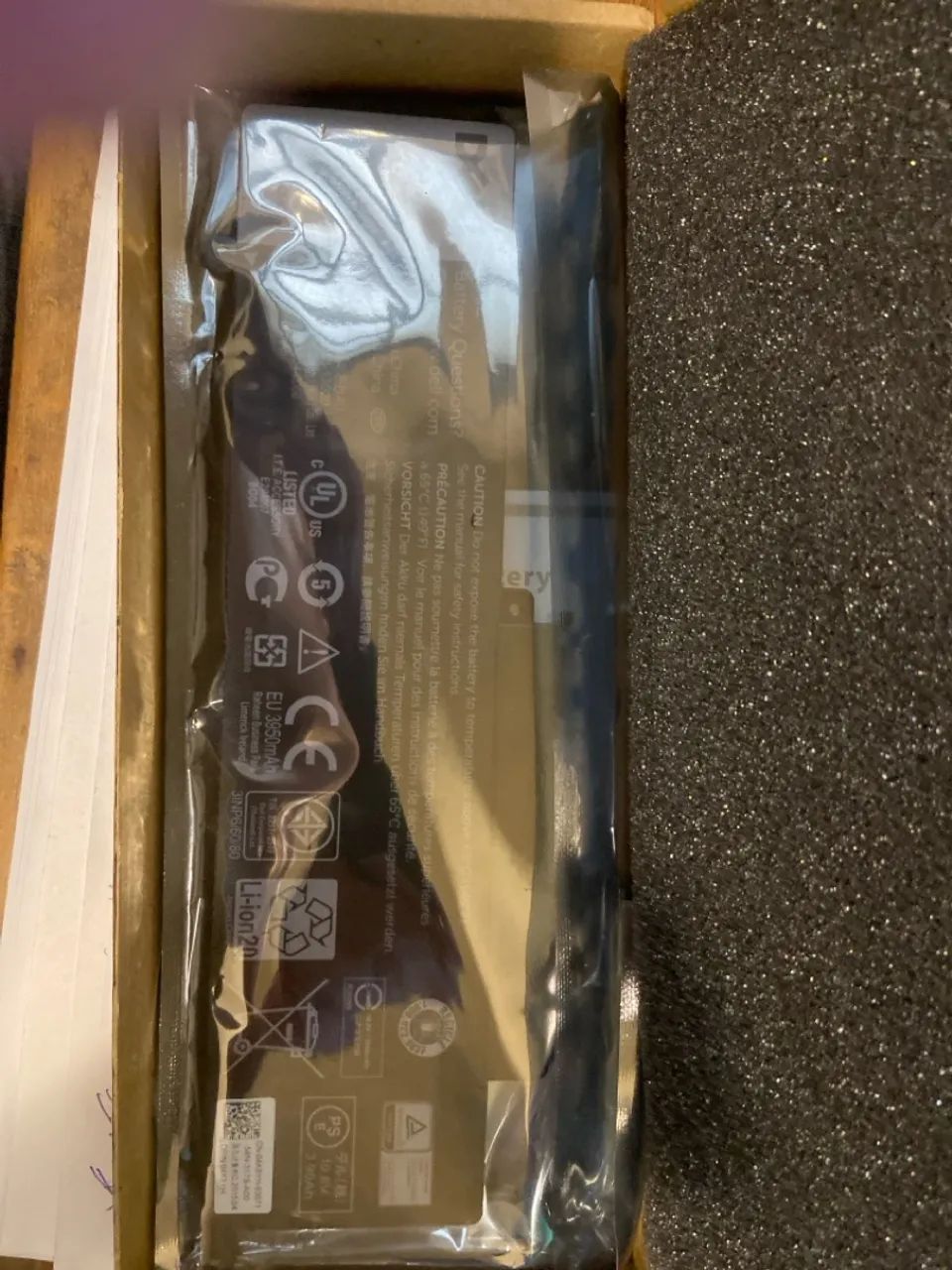 Bateria notebook Dell 43W