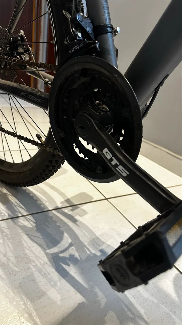 Bicicleta aro 29? KSW alumínio semi nova! - Foto 3