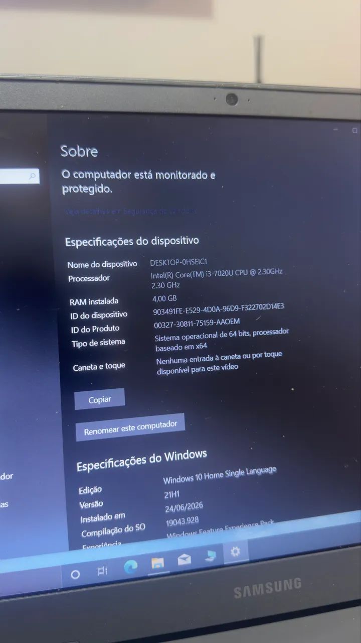 Notbook Samsung Essentials - Foto 3