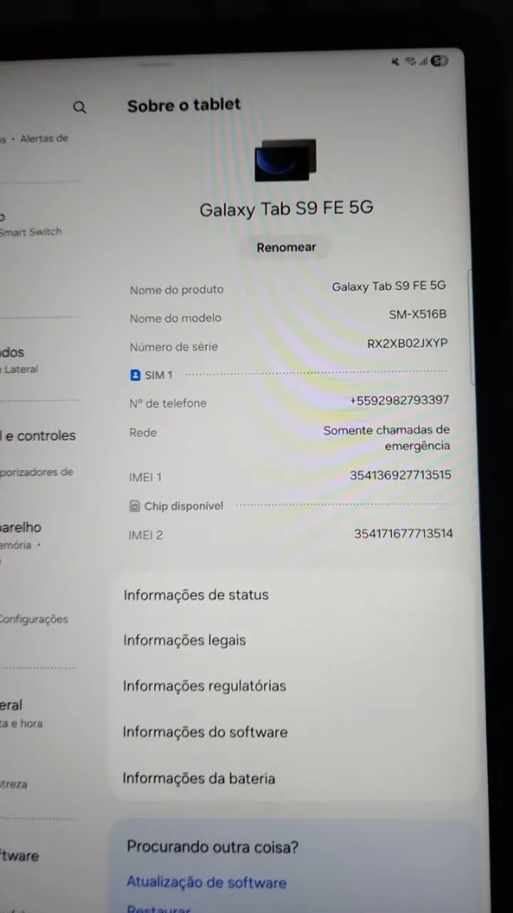 Tablet Samsung S9 Fe 5g - Foto 2