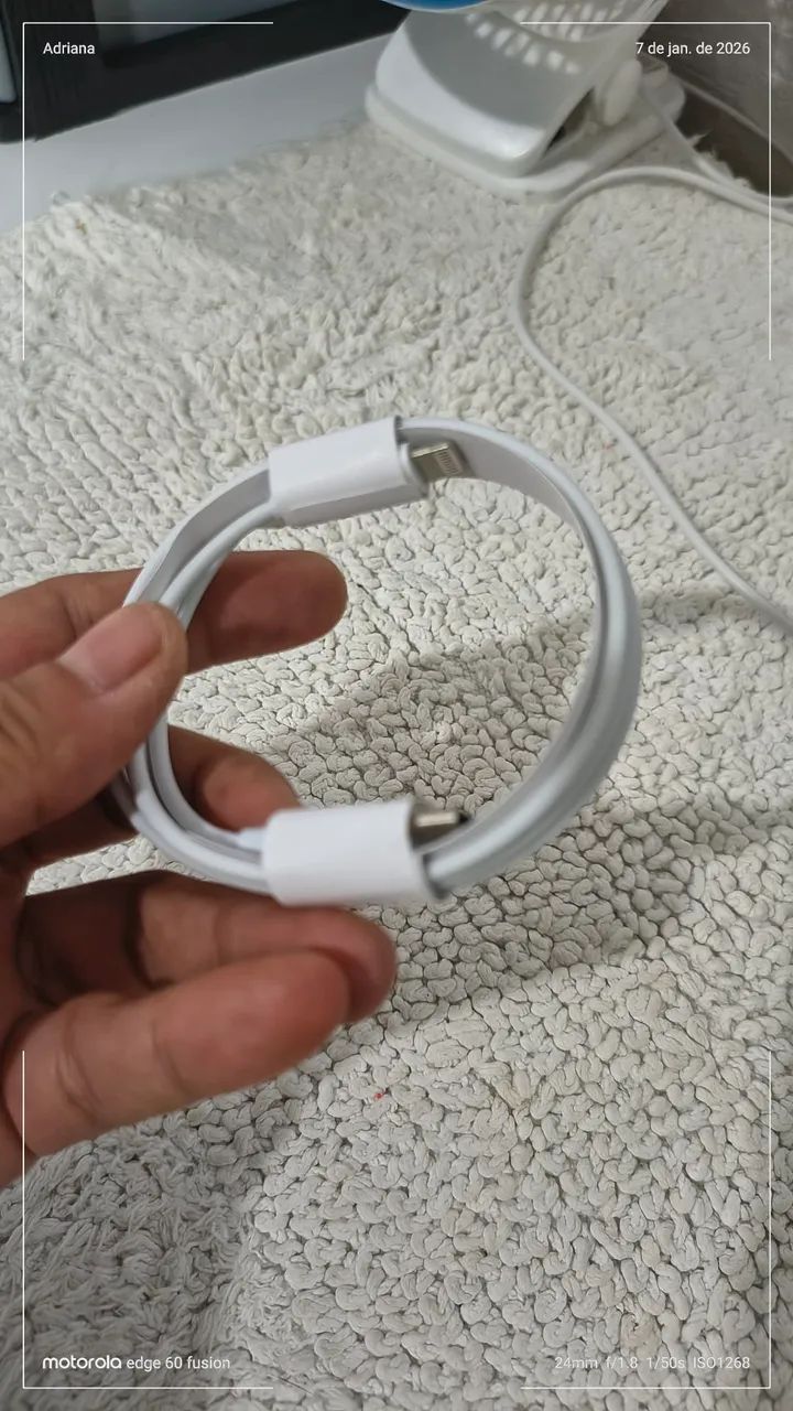 2 Cabos de carregamento para iPhone 
