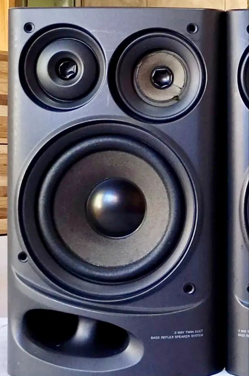 Caixas de som Aiwa 5200  - Foto 3