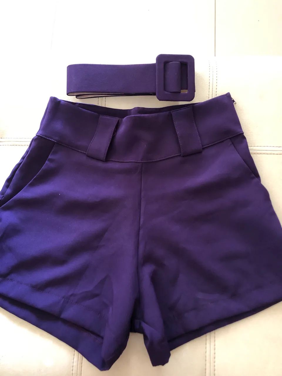 Short com cinto - Veste P e M