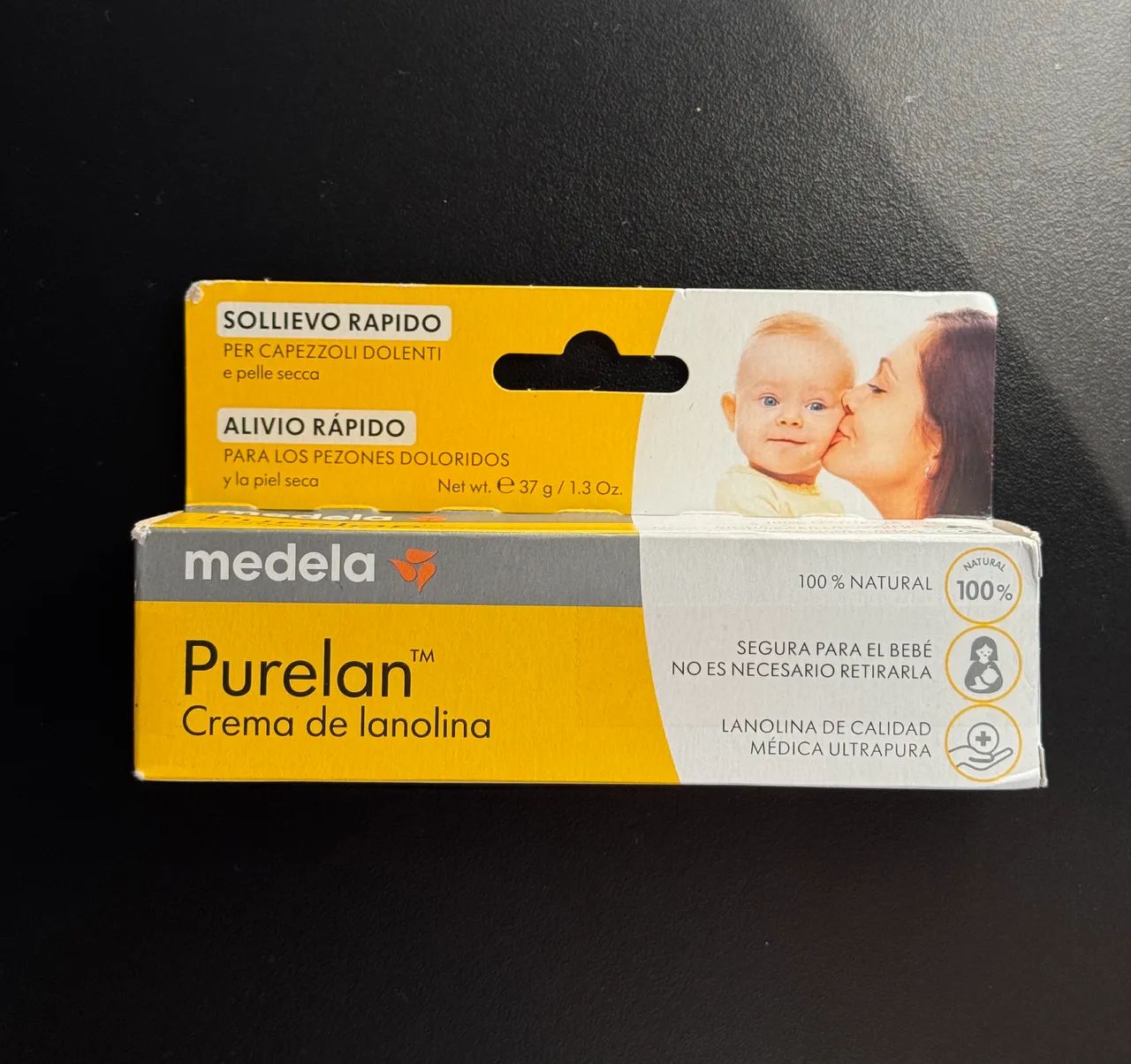 1x Creme de Lanolina Purelan MUSTELA