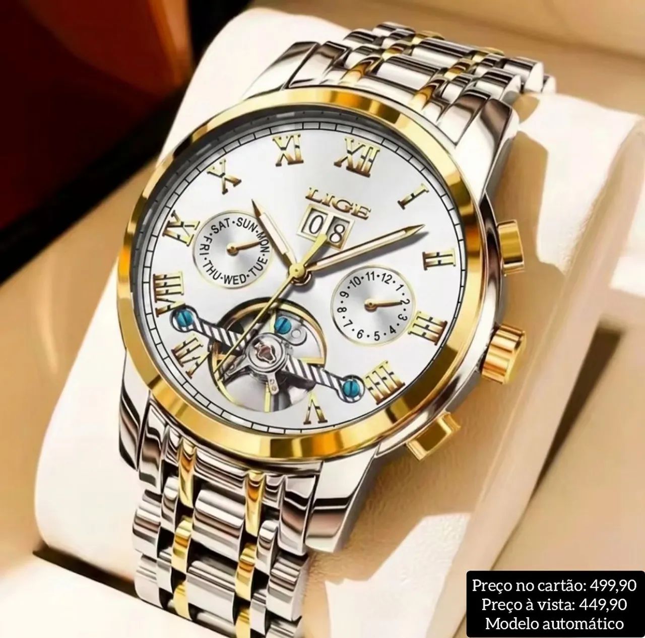 Relógio Masculino Automático Premium