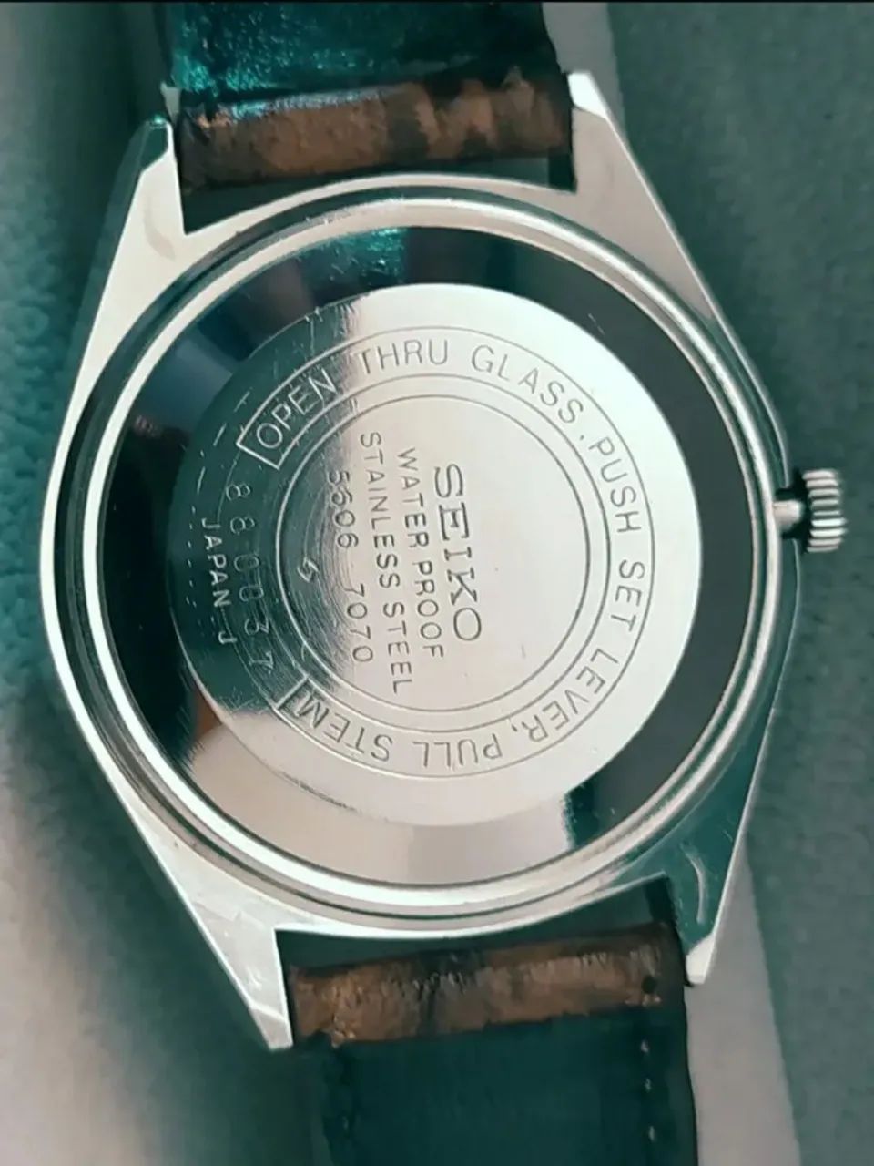 Relógio Seiko LM 5606 Automático  - Foto 4