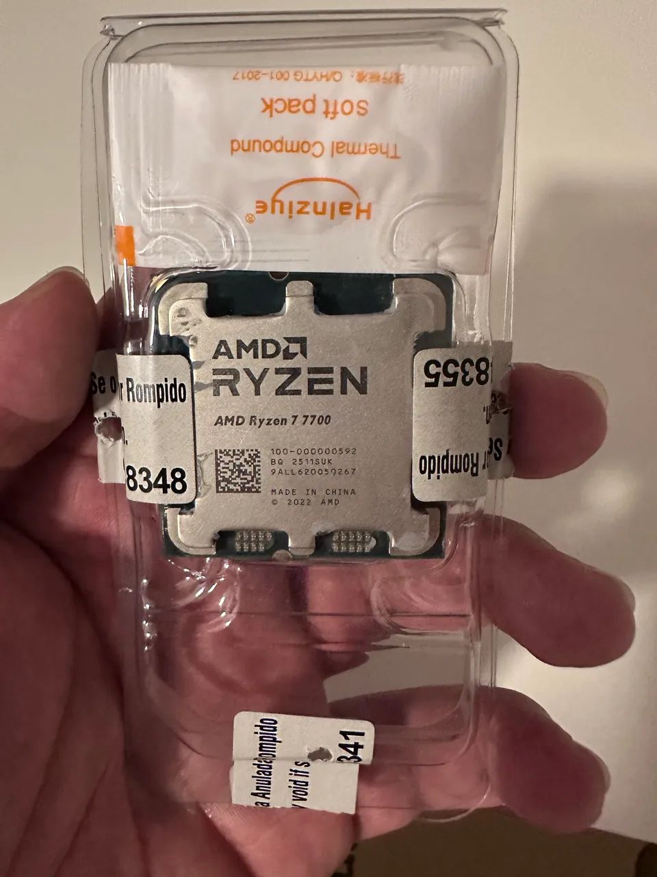 Ryzen 7700 am5 amd blister