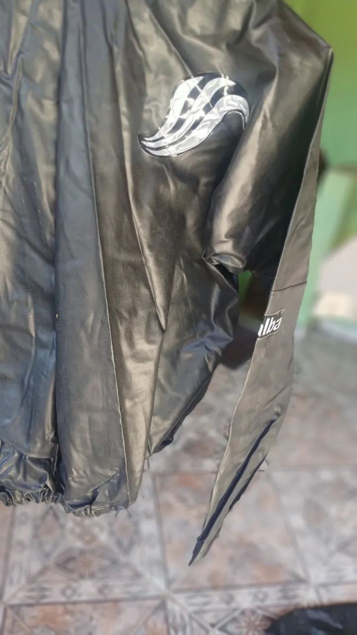 Capa de Chuva Alba para Motoqueiro + Botas Protetoras - Foto 5