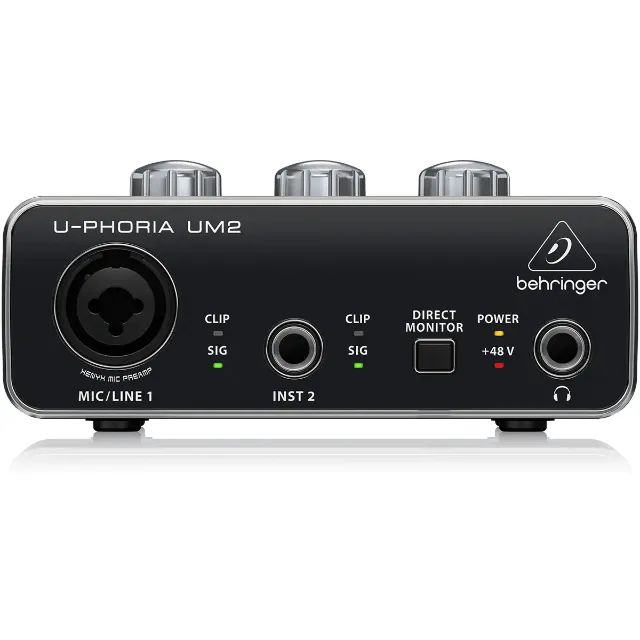 Interface de Áudio Behringer U-Phoria UM2 - Foto 3