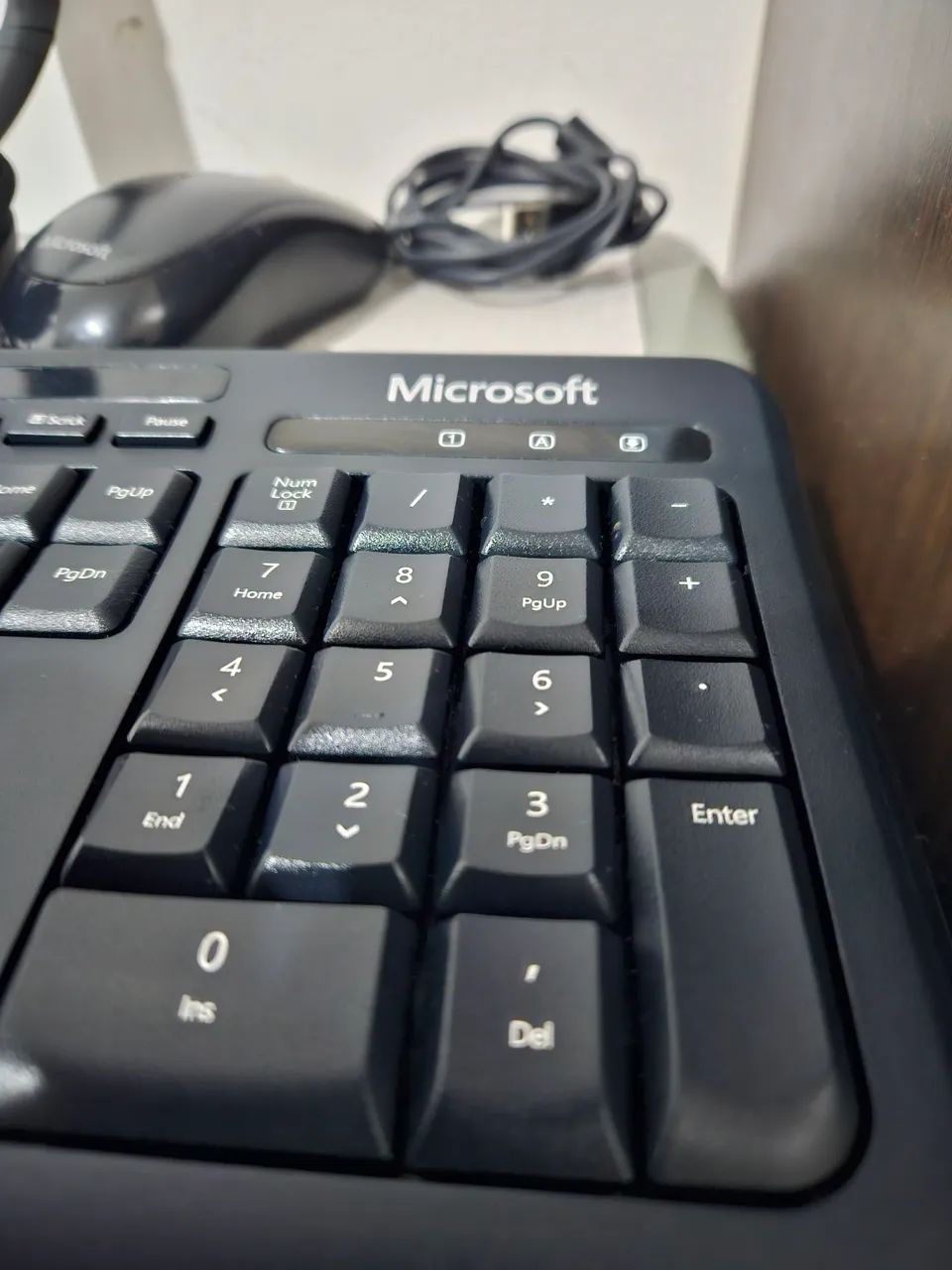 Teclado mouse e fone de ouvido. - Foto 5