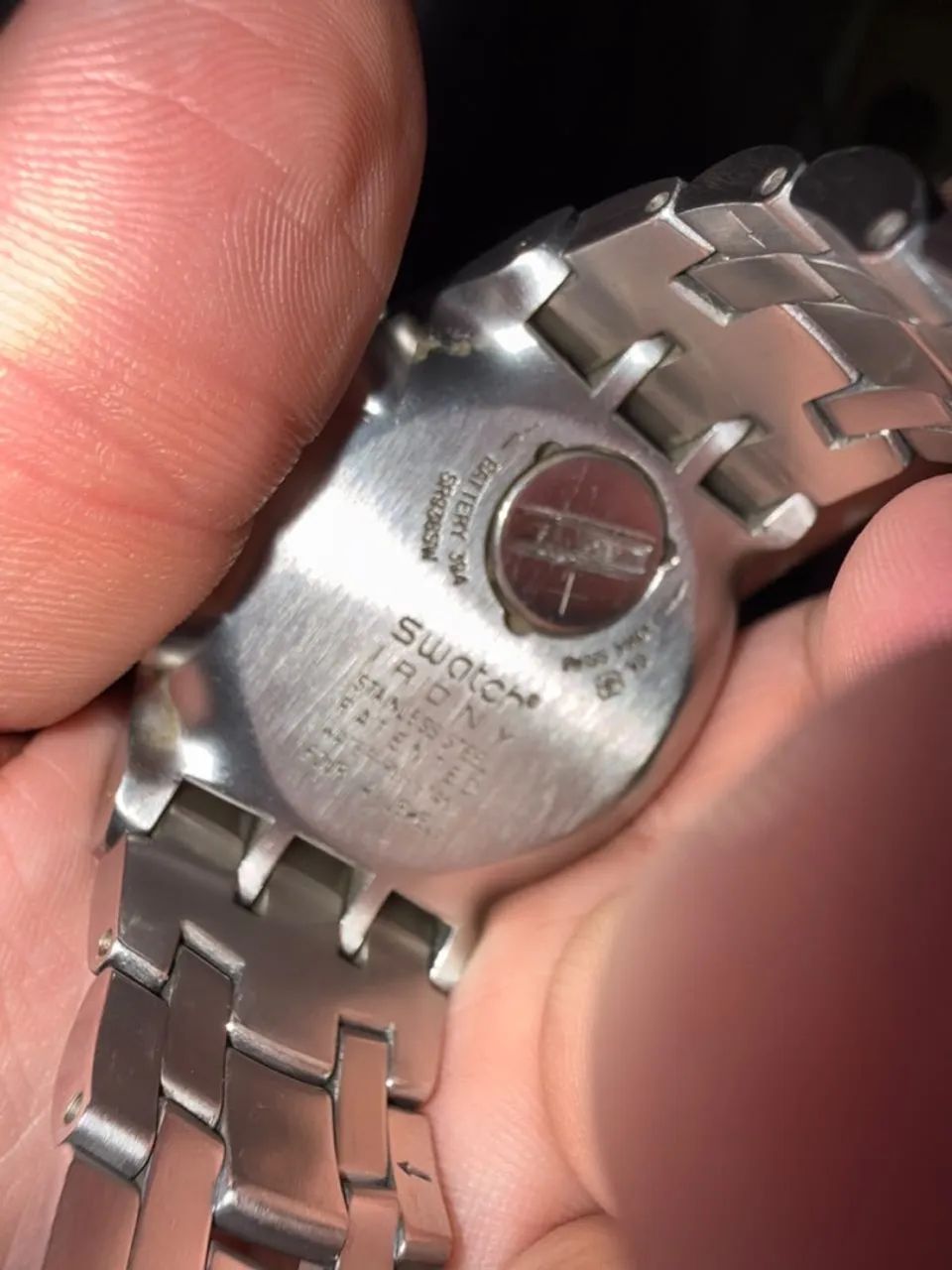 Swatch Série prata capa preta  - Foto 3