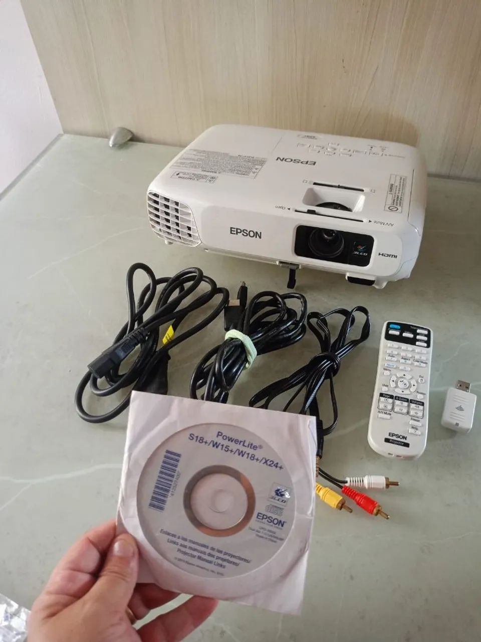 PROJETOR EPSON POWERLITE X24 - Foto 2