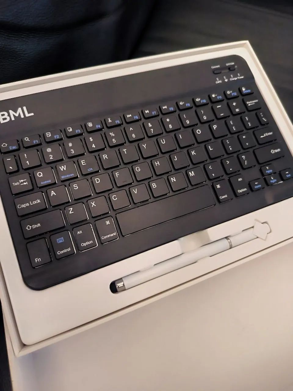 Kit Tablet: Teclado sem fio BML + Caneta + Mouse (Na caixa) - Foto 2