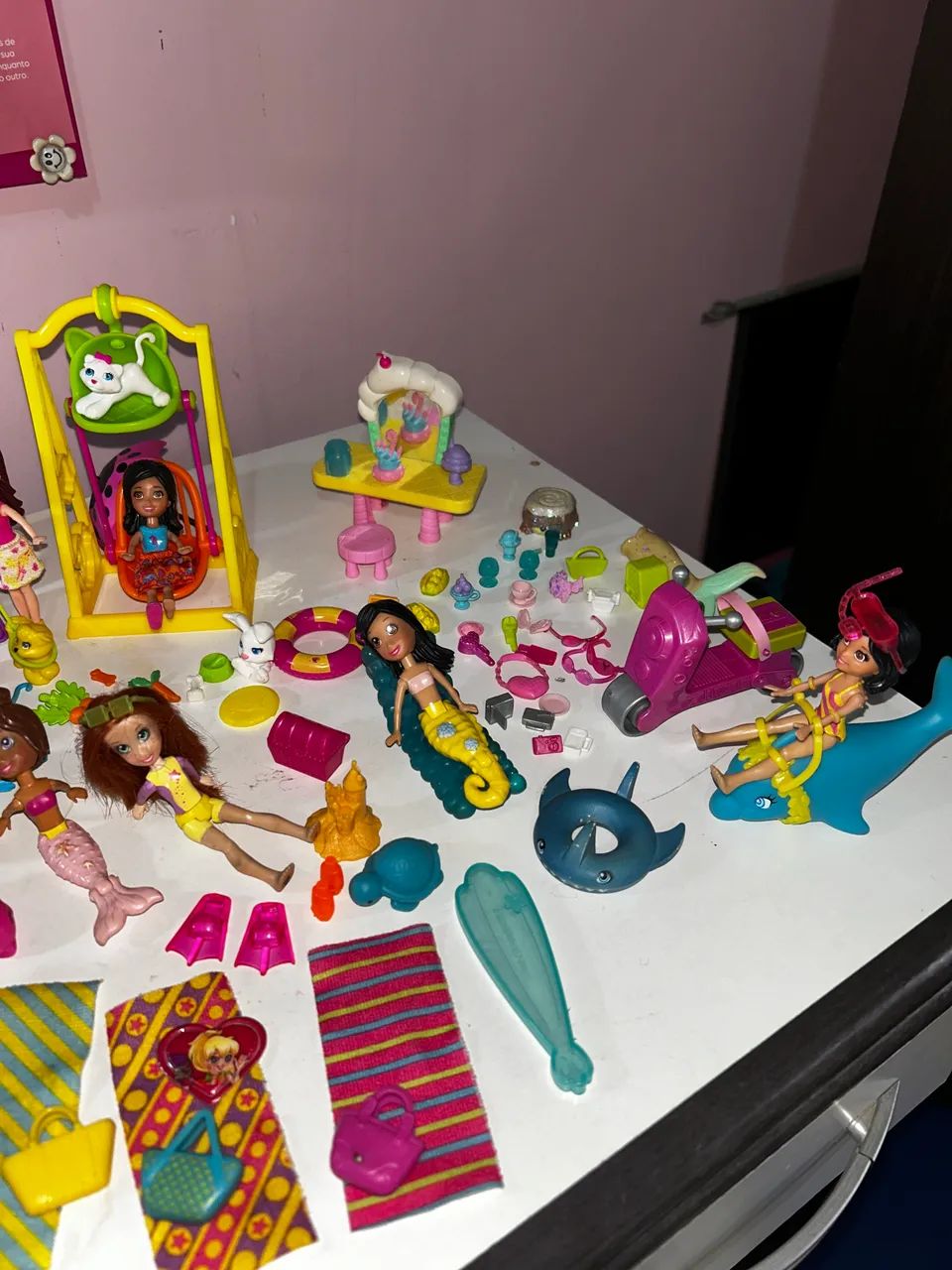 Lote Itens Polly Pocket Original - Foto 2