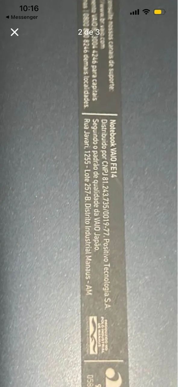 Notebook vaio novo - Foto 2