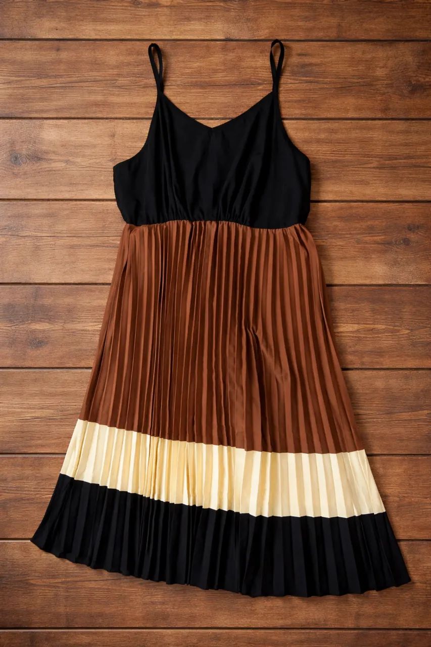 Vestido Plus size prissado 