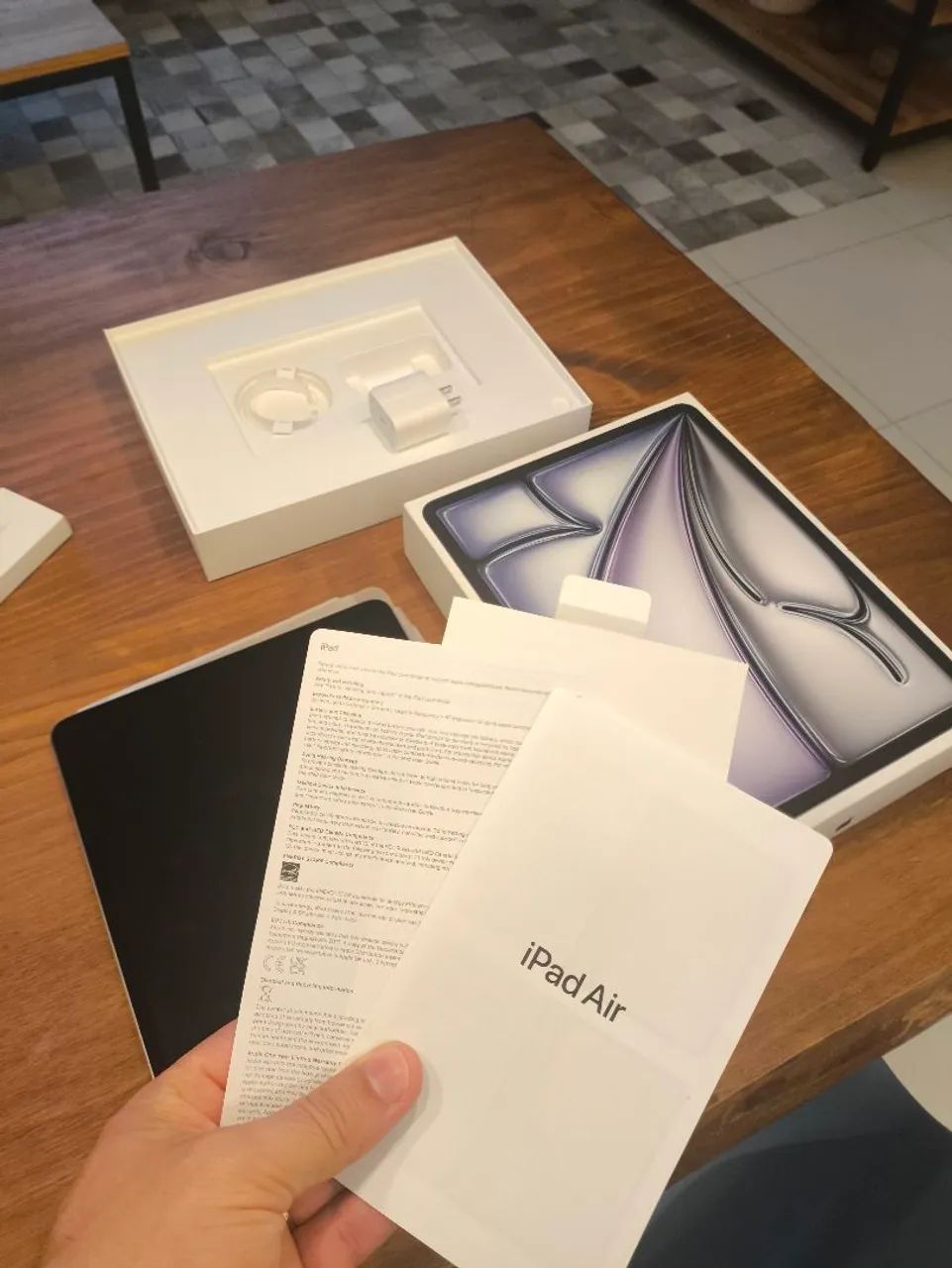 iPad Air 13 M2 128GB + Apple Pencil - Impecável - Foto 5