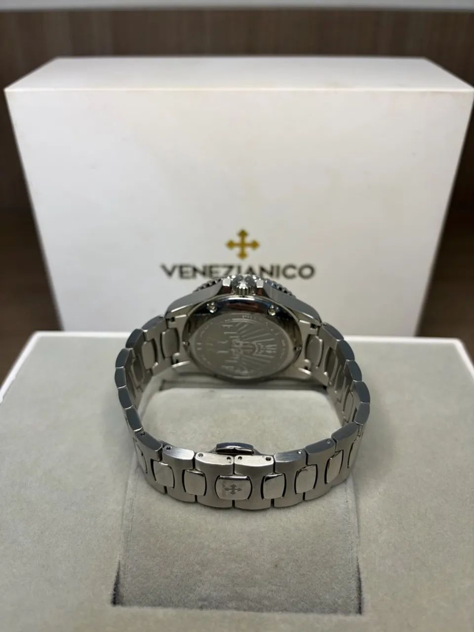 Relógio Venezianico Nereide automático azul - Foto 5