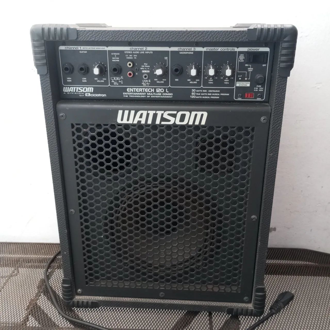 Caixa Amplificada Ciclotron Wattson Entertech 120L - Foto 3