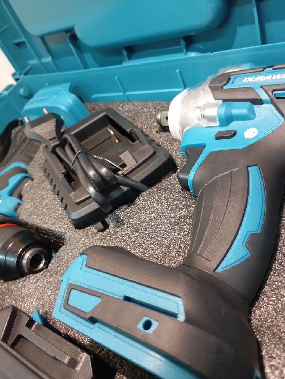 Parafusadeira + Chave de Impacto Sem Fio DURAWELL Brushless 68V