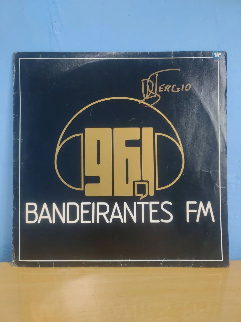Disco Vinil Bandeirantes FM 96,5