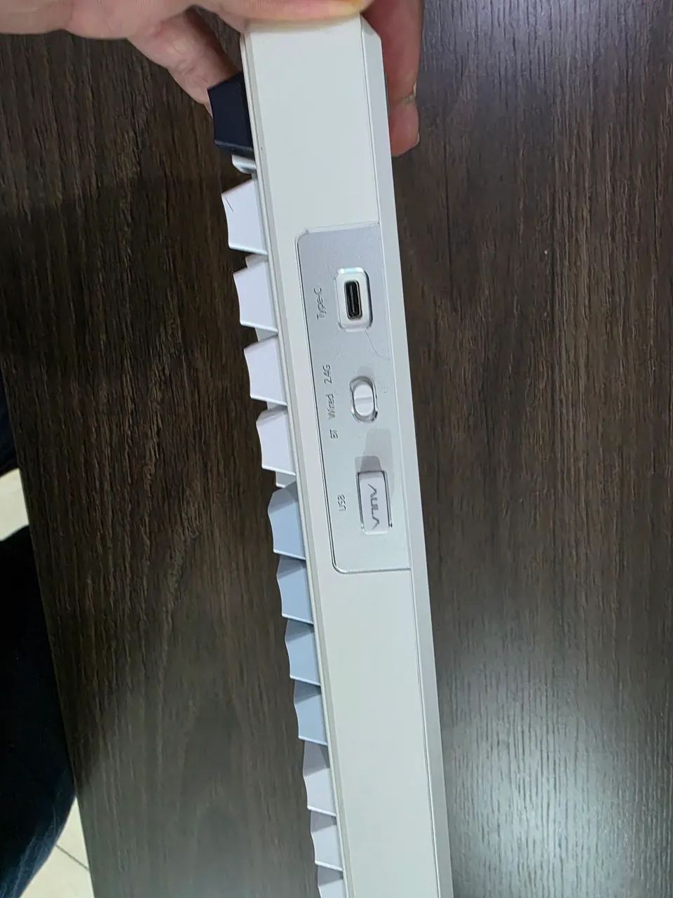 Teclado mecânico sem fio iluminado  - Foto 2
